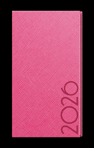Týdenní diář - Jakub - Tora - kapesní - růžová
