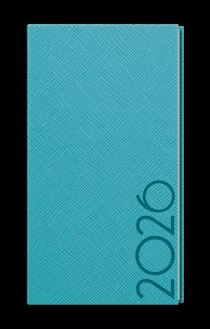 Týdenní diář - Jakub - Tora - kapesní - tyrkys