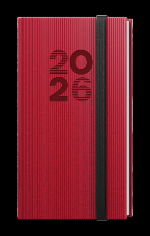 Týdenní diář - Jakub - Vigo - kapesní - červená