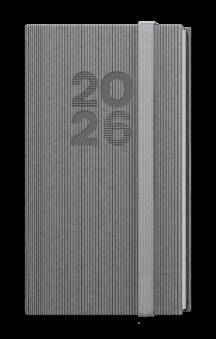 Týdenní diář - Jakub - Vigo - kapesní - šedá