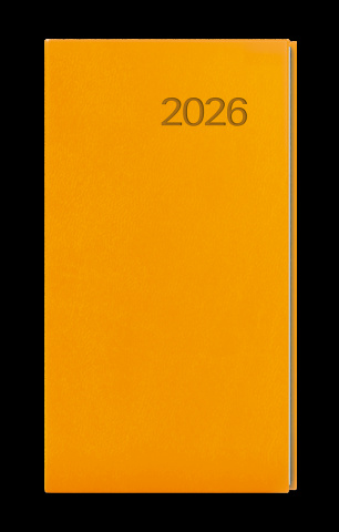 Týdenní diář - Jakub - Vivella - kapesní - okrová