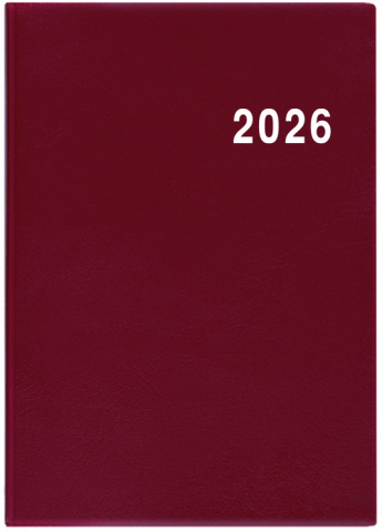 Týdenní diář - Ladislav - PVC - bordó