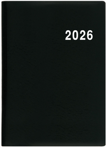 Týdenní diář - Ladislav - PVC - černá