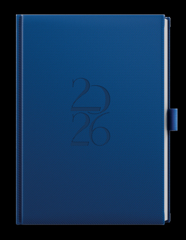 Týdenní diář - Oskar - Deny - A5 - modrá