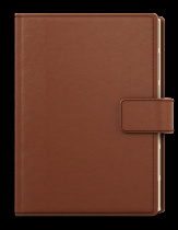 Týdenní diář - Oskar - Elite - A5 - hnědá foto