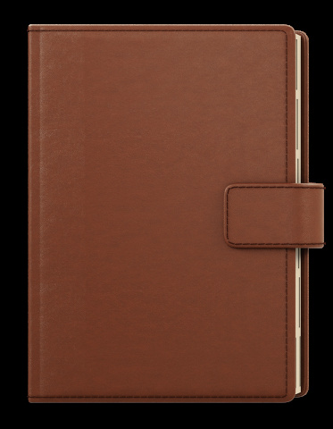 Týdenní diář - Oskar - Elite - A5 - hnědá