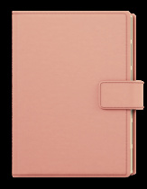 Týdenní diář - Oskar - Elite - A5 - růžová foto