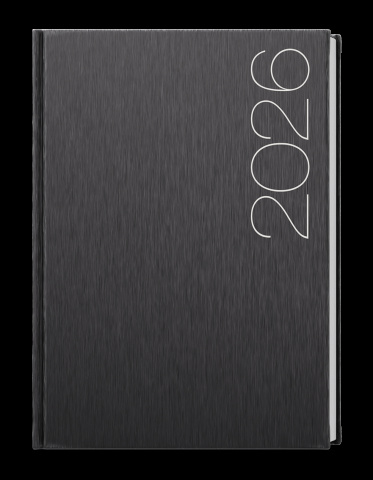 Týdenní diář - Oskar - ForMen - A5 - Black