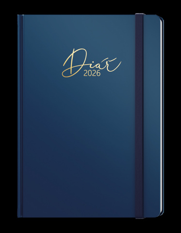 Týdenní diář - Oskar - Luxi - A5 - modrá