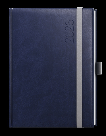 Týdenní diář - Oskar - Reno - A5 - modrá