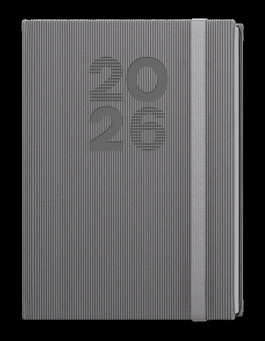 Týdenní diář - Oskar - Vigo - A5 - šedá