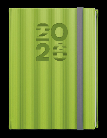 Týdenní diář - Oskar - Vigo - A5 - zelená