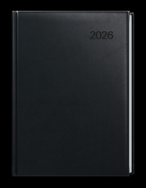 Týdenní diář - Oskar - Vivella - A5 - černá foto