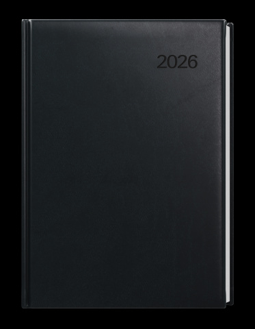 Týdenní diář - Oskar - Vivella - A5 - černá