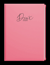 Týdenní diář - Prokop - Pastel - B6 - růžová foto