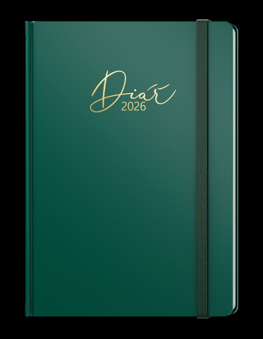 Týdenní diář - Prokop - Luxi - B6 - zelená