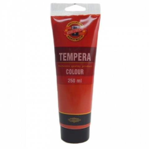 Tempera KOH-I-NOOR 250ml červeň světlá