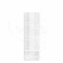 Sáček čirý (OPP) s obdélníkovým dnem  7+4 x 22 cm [100 ks] foto