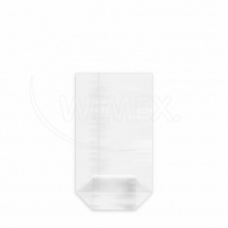 Sáček čirý (OPP) s křížovým dnem  9,5 x 16 + 4 cm [100 ks] foto
