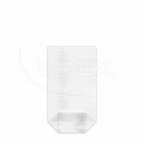 Sáček čirý (OPP) s křížovým dnem  9,5 x 16 + 4 cm [100 ks]