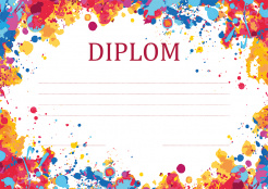 Diplom A4 Barvy foto