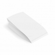 Papírový sáček (PAP/PE) 2vrstvý nepromastitelný bílý 15+8 x 30 cm `Maxi` [100 ks foto