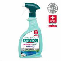 Sanytol Professional dezinfekce čistič, koupelny sprej 750ml odmašťující eukalyp foto