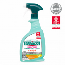 Sanytol Professional dezinfekce čistič, kuchyně sprej 750ml odmašťující cistrus foto