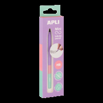 Tužka nekonečná trojbarevná Mini, HB, fialová foto