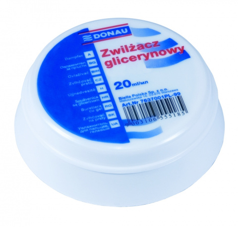 Zvlhčovač prstů glycerinový Donau 20ml transparentní