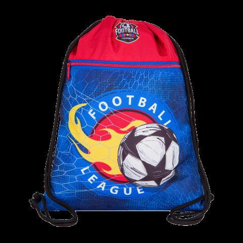 Vak na záda stahovací Colorino Football, PES