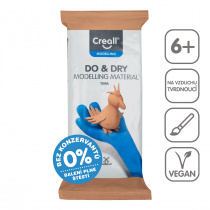 Modelovací hmota samotvrdnoucí Creall DO&DRY hypoalergenní, 1000g, terakota foto