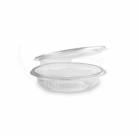 Miska 8B  250ml s víčkem (PP)  50ks Ripboxx osmiboká průhledná