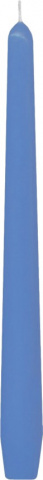 Svíčka kónická 245mm 10ks světle modrá