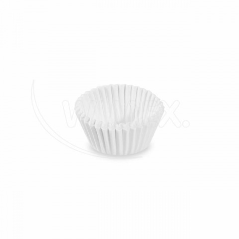 Cukrářský košíček (PAP) bílý O24 x 18 mm [1000 ks]