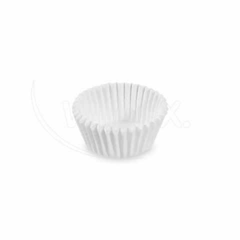 Cukrářský košíček (PAP) bílý O28 x 16 mm [1000 ks]