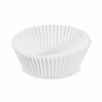 Cukrářský košíček (PAP) bílý O60 x 27 mm [1000 ks] foto