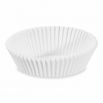 Cukrářský košíček (PAP) bílý O70 x 20 mm [1000 ks] foto