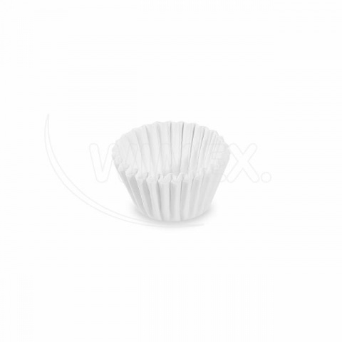 Cukrářský košíček (PAP) bílý O20 x 19 mm [1000 ks]