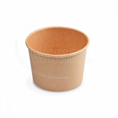 Papírová miska (FSC Mix/PE) kraft O115mm 500ml `M` [50 ks]