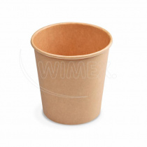 Papírová miska (FSC Mix/PE) kraft O115mm 750ml `L` [50 ks] foto