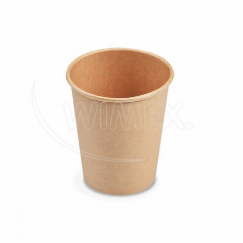 Kelímek papírový kraft (FSC Mix/PE) O80mm 280ml `0,2L/8oz/M` [50 ks]