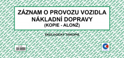 Záznam o prov.vozidla ND (kopie-alonž) Bal. ET220 foto