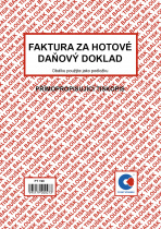 Faktura za hotové - daňový dokl. A5 Bal.sp. PT198 foto