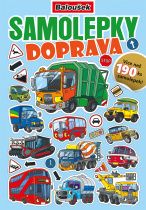 Samolepkový sešit - Doprava foto