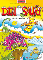 Omalovánka A4 - Grafomotorická - Dinosauři foto
