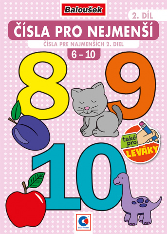 Omalovánka A5 BO104 Čísla pro nejmenší, 2. díl