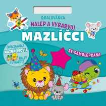 Nalepuj a vybarvuj! BO810 Mazlíčci foto