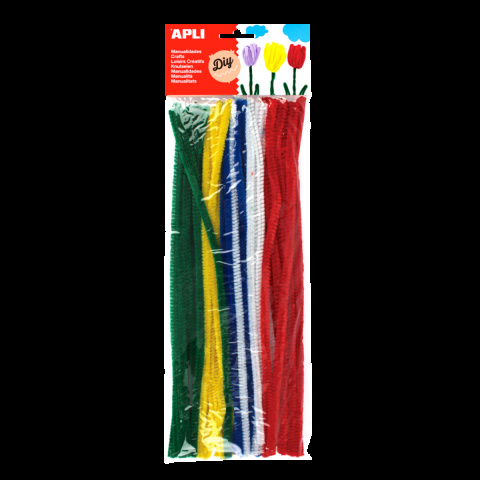 Modelovací dráty APLI 50ks 30cm barevný mix velké o 6mm