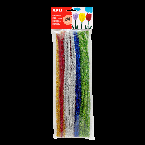 Modelovací dráty APLI 50ks 30cm mix metalických barev
